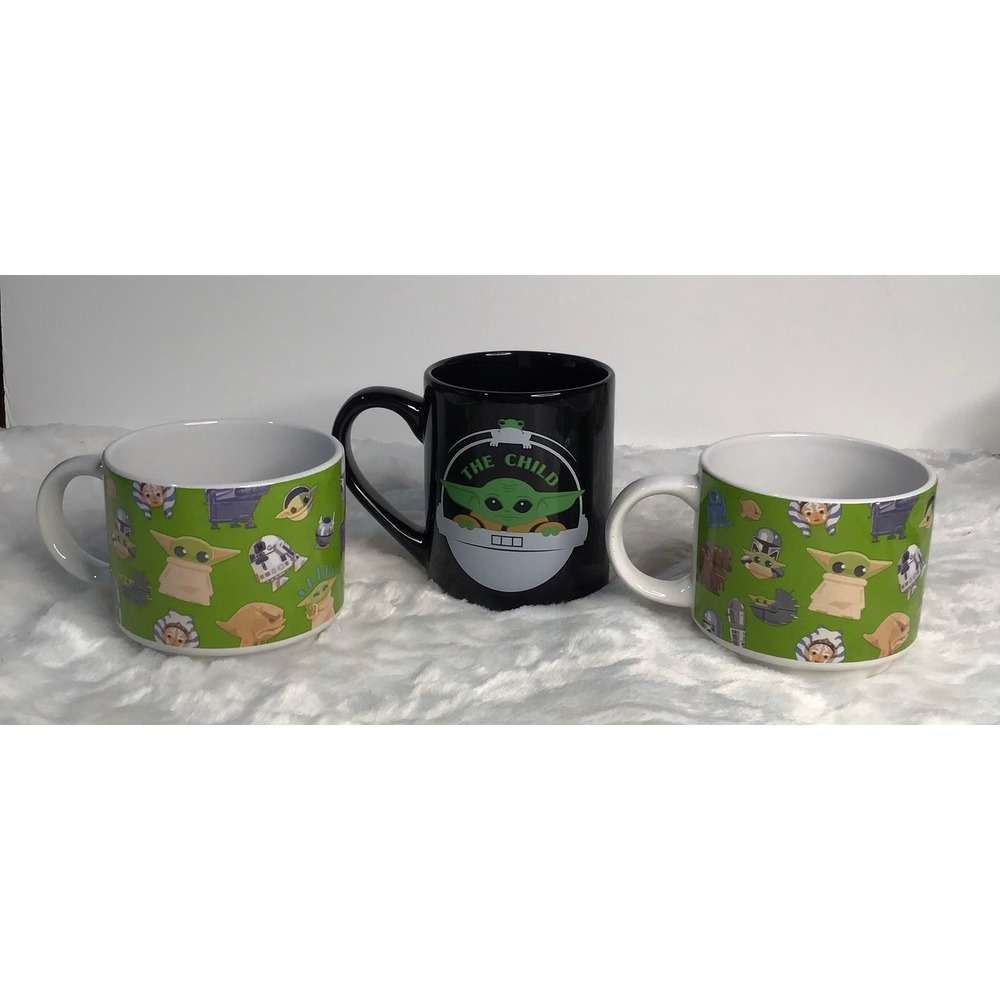 STAR‎ WARS Coffee Mugs - "The Child" Plus Two Additional Mugs - Picture 3 of 4